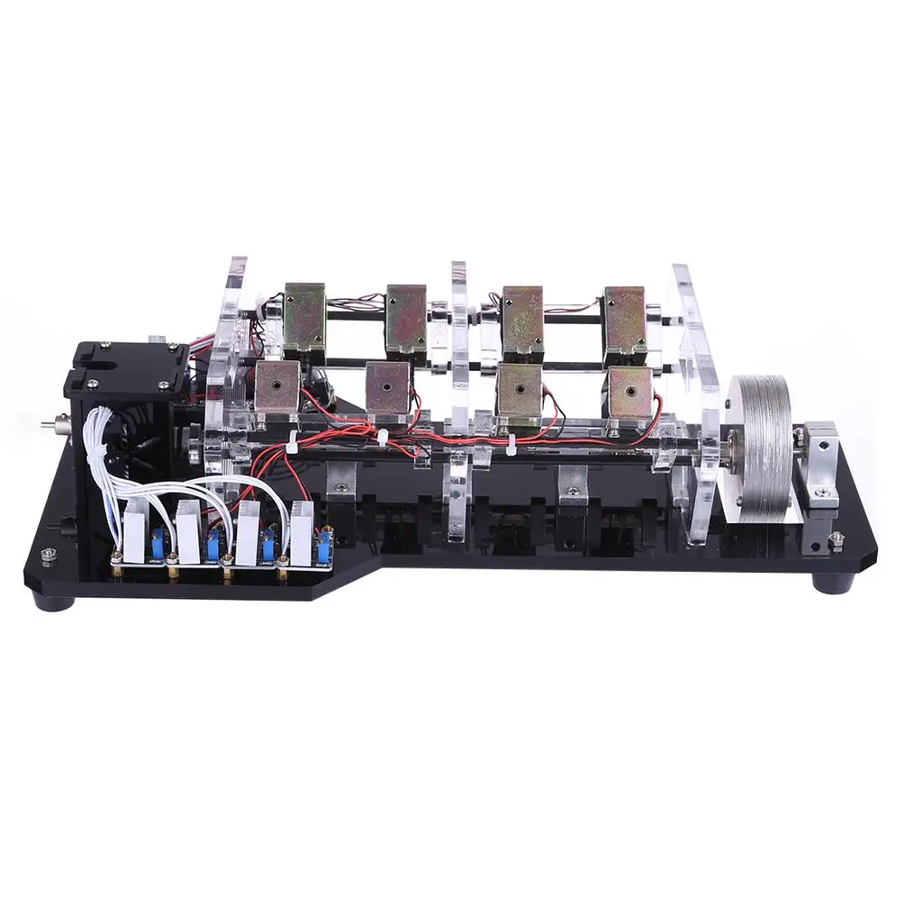 

8 Coils High Power Electromagnet Engine Model Physical Experiment Motor