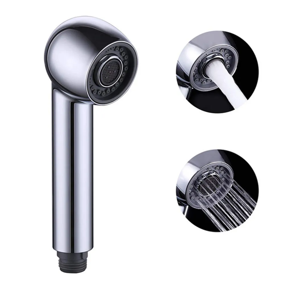 

Universal Sprayer Head Multi Function Kitchen Chrome Shower Head Pullout Spray Replacement Head Bathroom Accessories