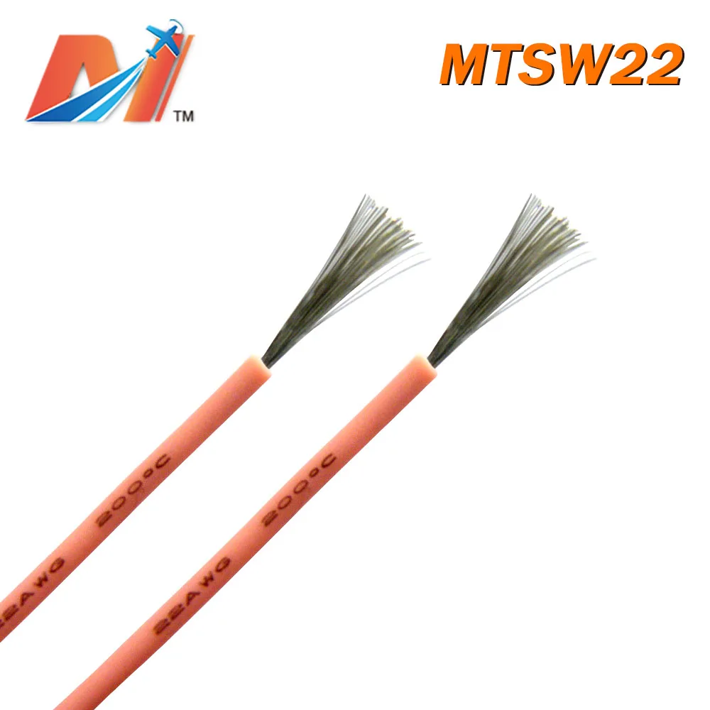 Maytech распродажа (1 метр) мощность кремниевый провод AWG22 розовый цвет|Силовая