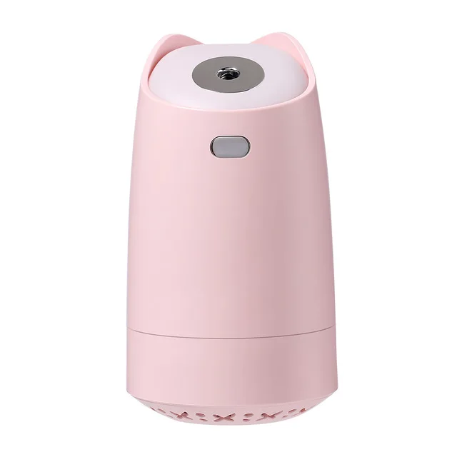 

JSLG Mini Air Diffuser USB Ultrasonic Humidifier Desktop Aromatherapy Oil Diffuser Home Car Air Purifier Mist Maker Fogger