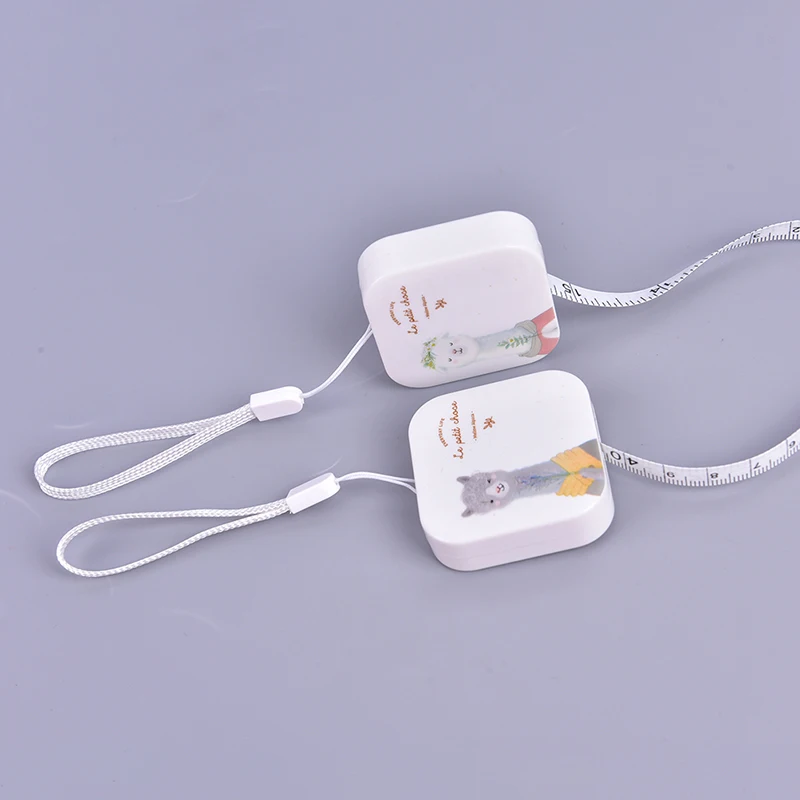 

150cm Portable Children Height Ruler Centimeter Inch Roll Tape Alpaca Tape Measure Retractable Ruler Girls Gifts Leather Ruler