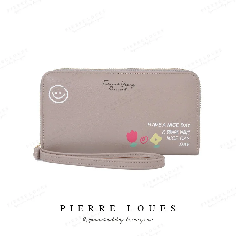 

Clutch Bag for Women 2021 Korean Big Capacity Zipper Female Long Phone Wallet Luxury Brand Designer Bag Coin Purse Card Holder