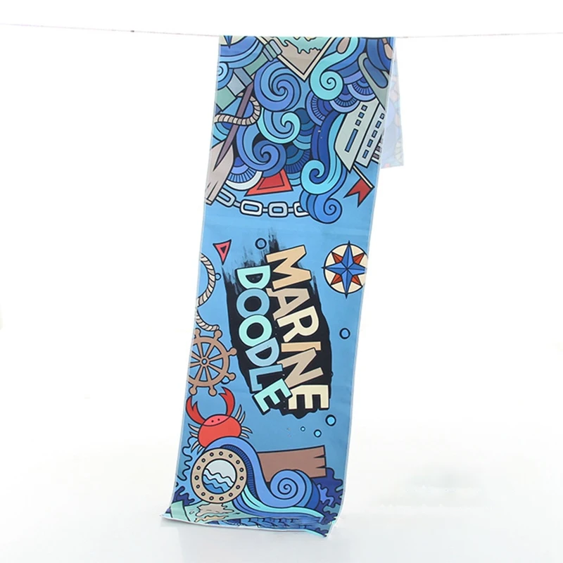 Быстросохнущее полотенце для плавания пляжное фитнеса бега кемпинга|Полотенца