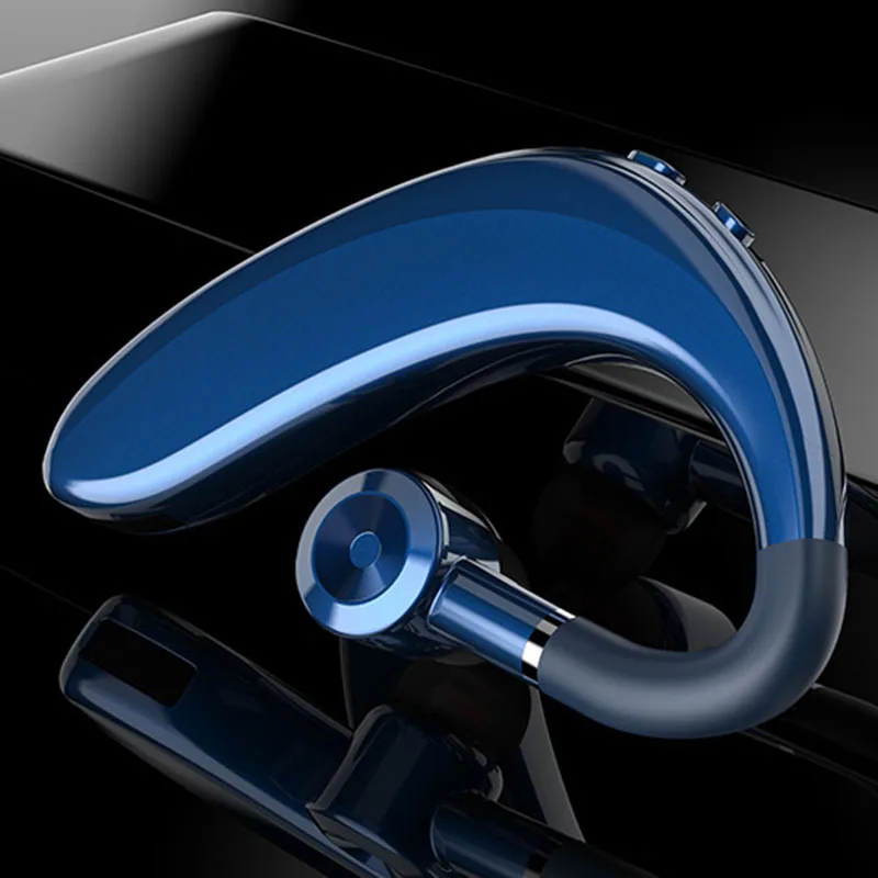

S109 Wireless Earpgone Business Bluetooth Headset Car Bluetooth Earpiece in Ear Wireless Earphone(Blue)