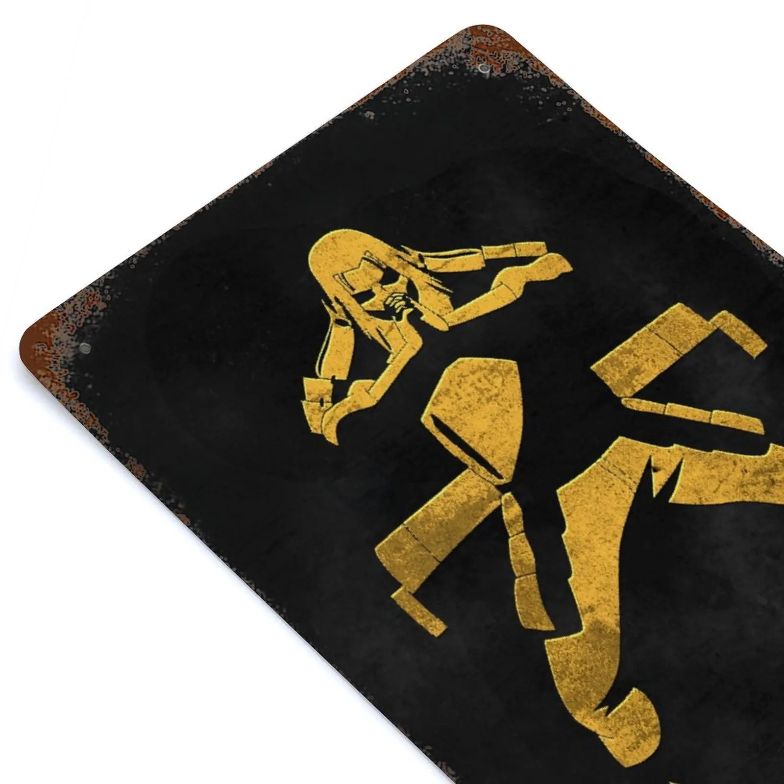 

Hashirama Senju Shinobi Printed Retro Metal Poster Decor Home Wall Decoration Tin Sign Plaque