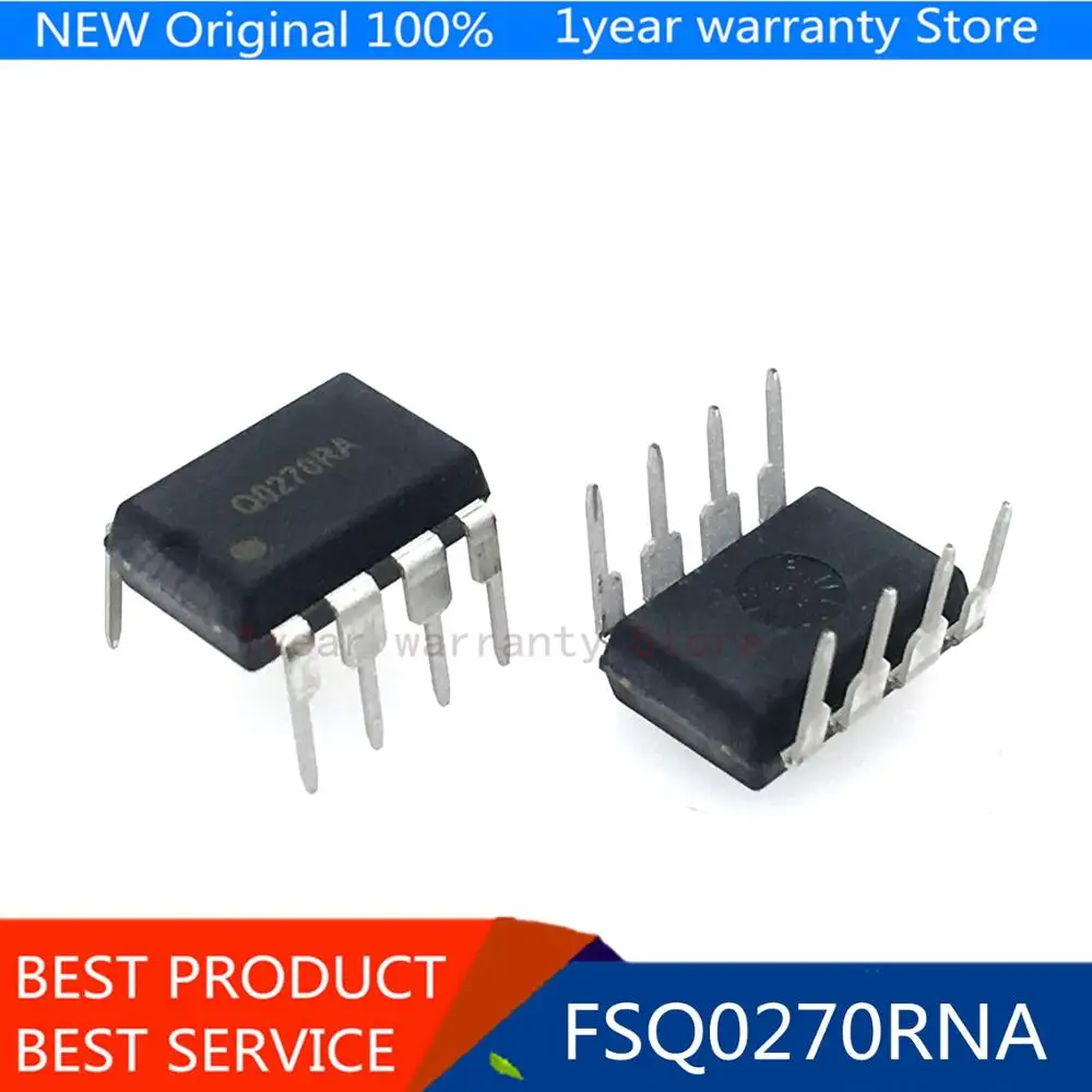 100% Новый оригинальный FSQ0270RNA Q0270RA DIP8 интегрированный выключатель питания IC