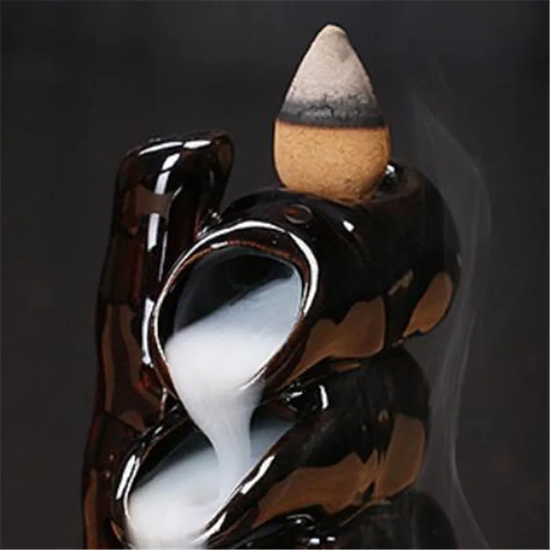 Керамическая бамбуковая горелка ручной работы маленькие палочки для благовоний