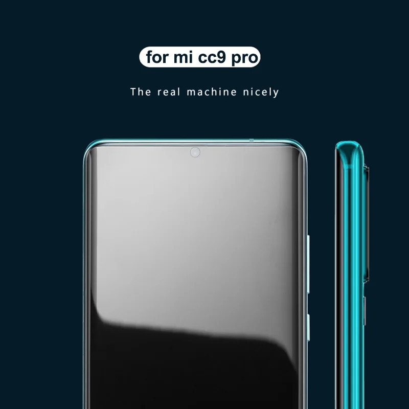 УФ-жидкость закаленное стекло для Xiaomi Redmi K30 Pro K20 защитная пленка для экрана Mi CC 9 Note 10