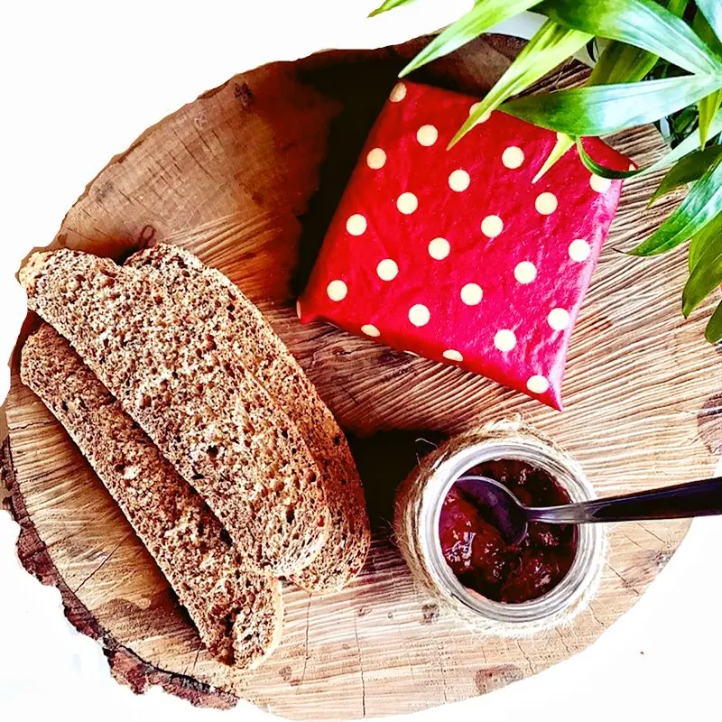 Устойчивая пищевая обертка из пчелиного воска многоразовая герметичная