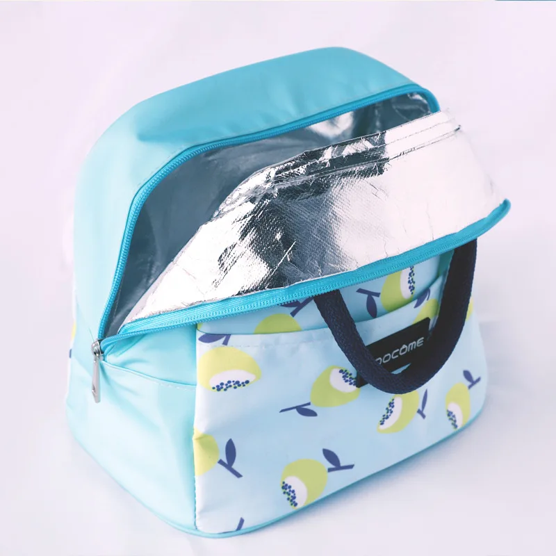 Милая сумка для обеда водонепроницаемая портативная термоизолированная Женская