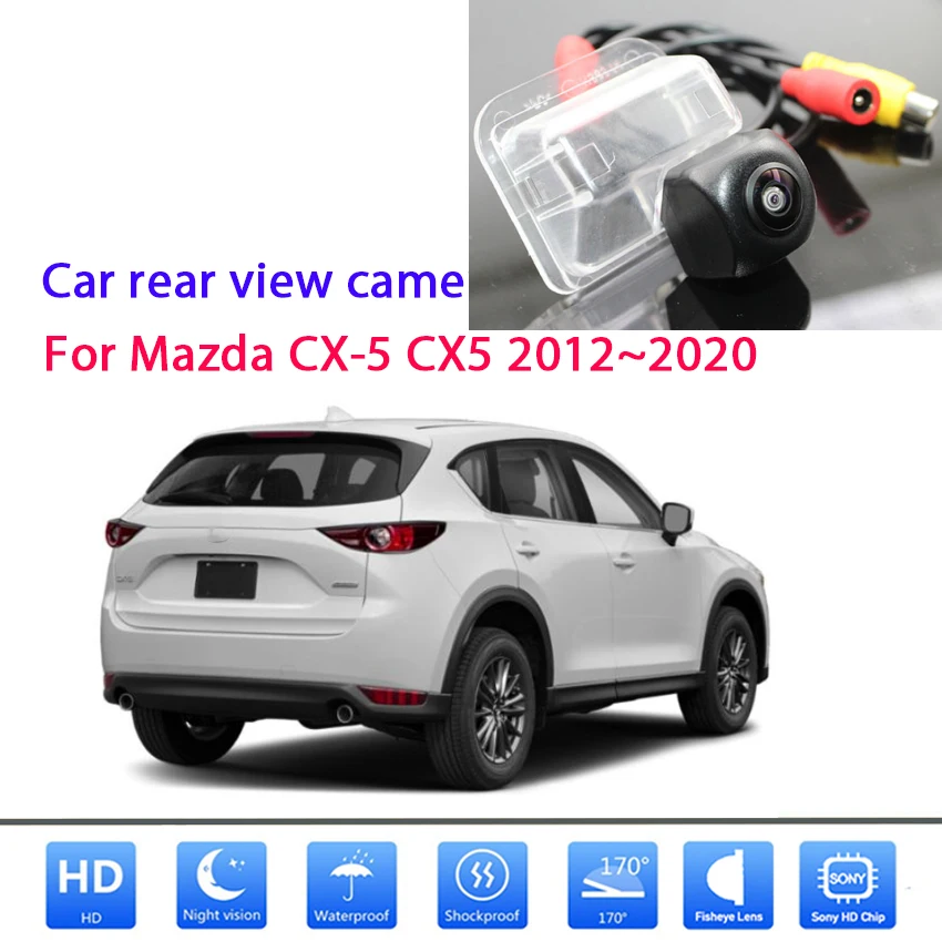 

Rear View camera For Mazda CX-5 CX5 2012~2020 CCD Night Vision Waterproof Backup CAM Reverse parking camera