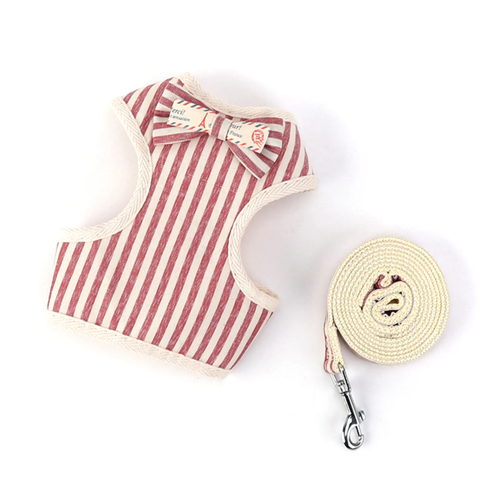 

Hot Small Dog Harness and Leash Set Comfortable Stylish Pet Vest Pet Supplies for Small Medium Dogs and Cat