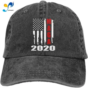 Make America Great Again 2020 Vintage Jeans Baseball Cap Denim Dad Hat Adjustable Cotton MAGA Trucker Cap For Men And Women