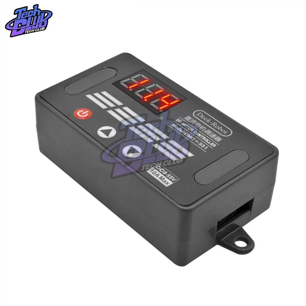 DMC-331 DC 8V-55V ШИМ-регулятор скорости двигателя Controller 10A Mini LED Digital Switch 12V 24V 36V 48V |
