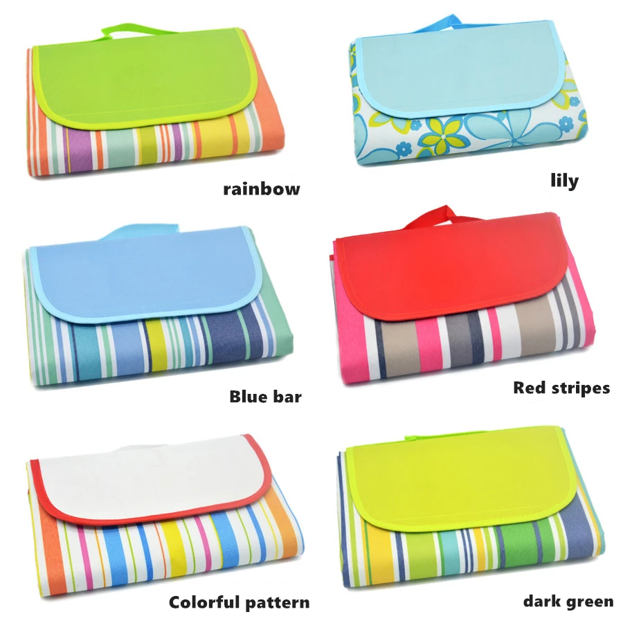 Портативное пляжное одеяло волшебный водонепроницаемый коврик для пикника без