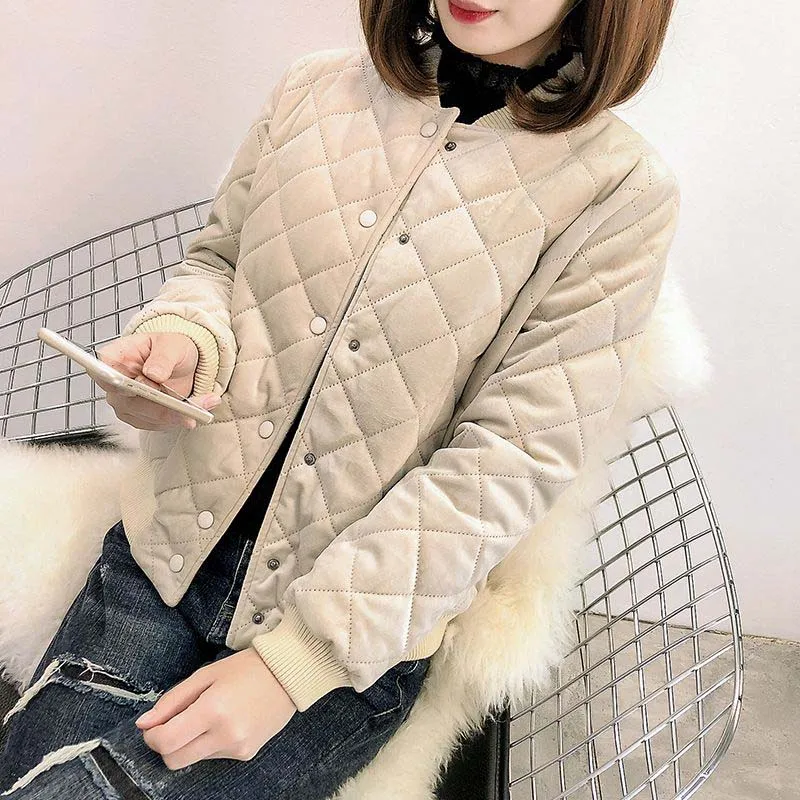 Высококачественная зимняя женская короткая куртка Корейская версия парка