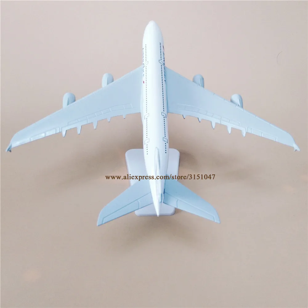 20cm Metal Plane Model Air France Airlines Airbus 380 A380 Airplane Airways w Stand Aircraft Gift | Дом и сад