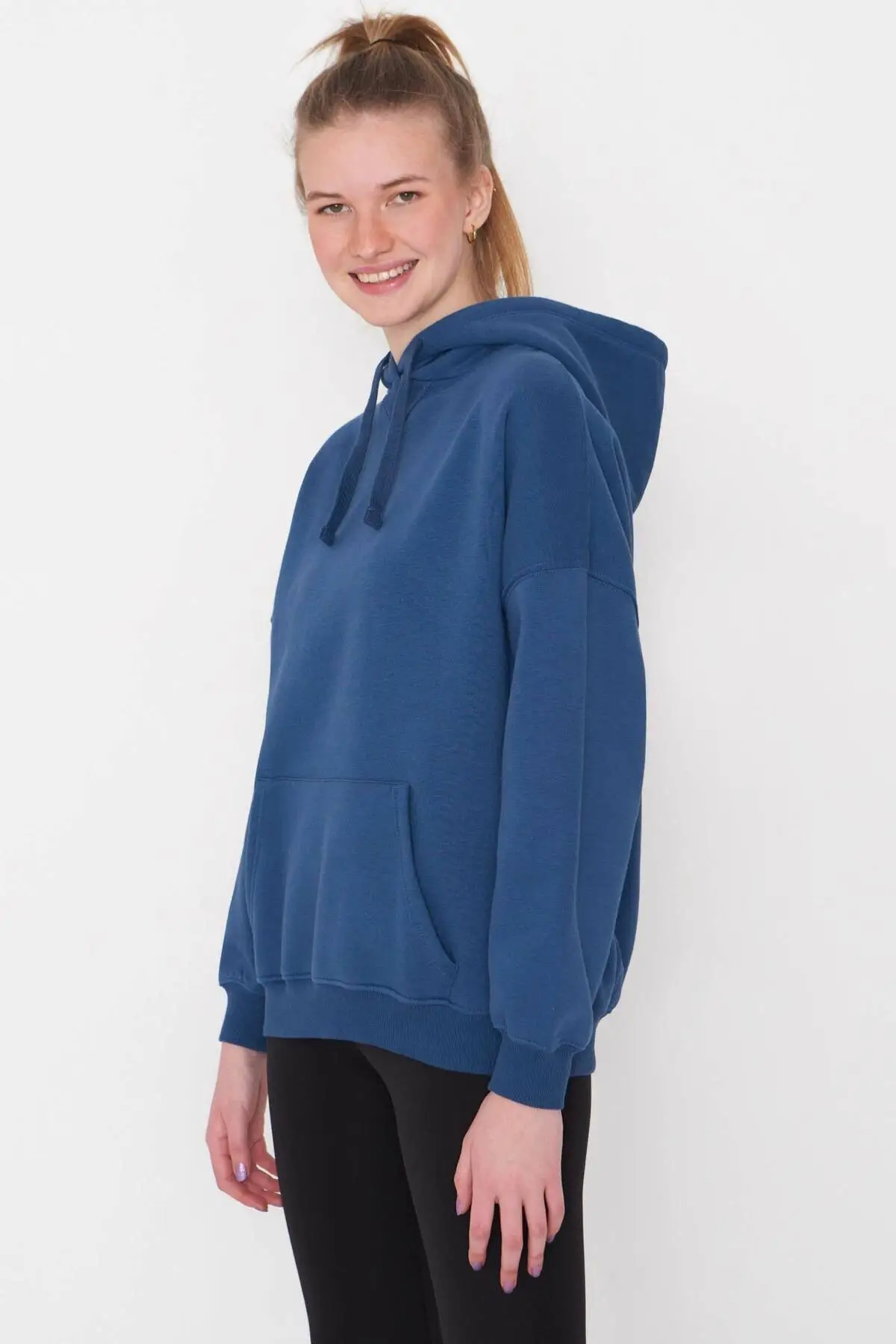 

Women Indigo Hoodies Women Sweatshirt 2021 Fashion