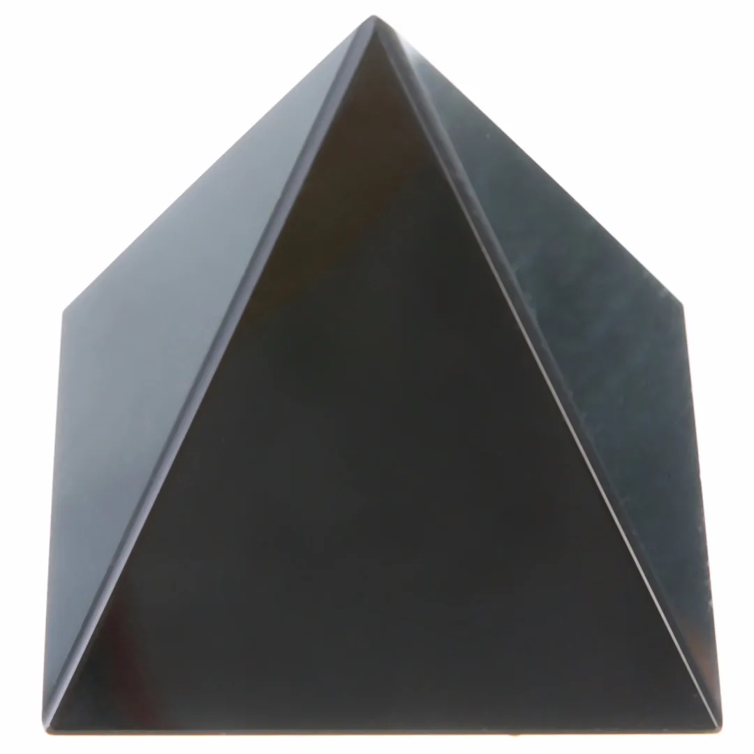 

4cm Pyramid Crystal Stone Obsidian Quartz Crystal Stone Rock Healing Mineral Specimen Home Decor Crafts Ornaments
