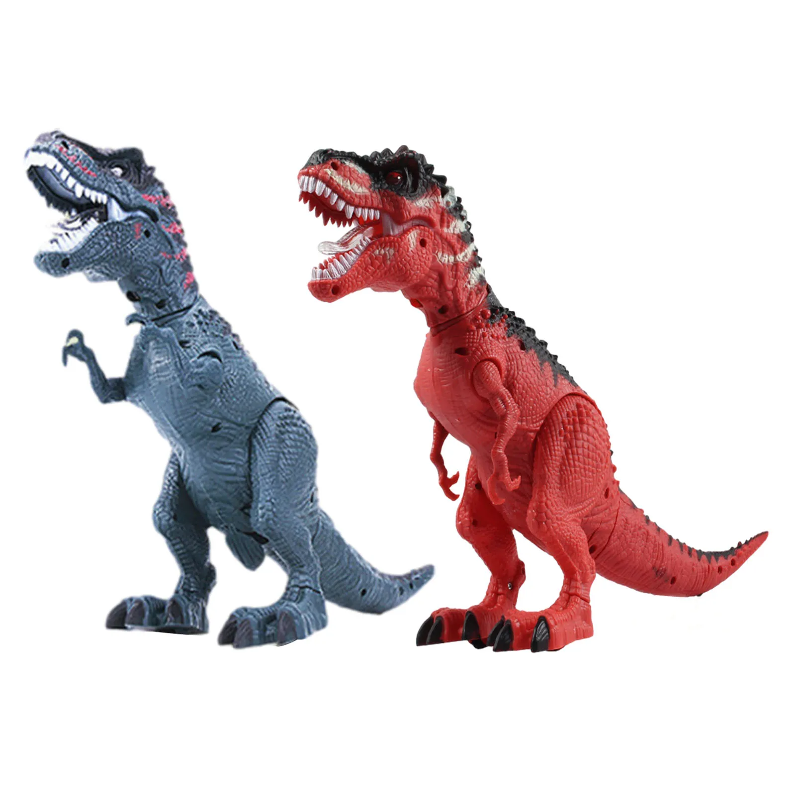 

Simulated Flame Spray Tyrannosaurus TRex Dinosaur Toy Kids Walking Dinosaur Water Spray Red Light Realistic Sounds Fit