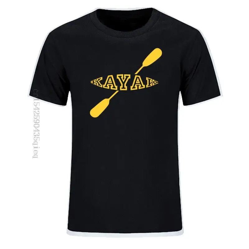 

Summer Fun Funny Kayak T Shirt Mans Short Sleeve Funny Kayaking T-shirt Vintage Men Funny Tshirt Gift Tops Tees EU Size