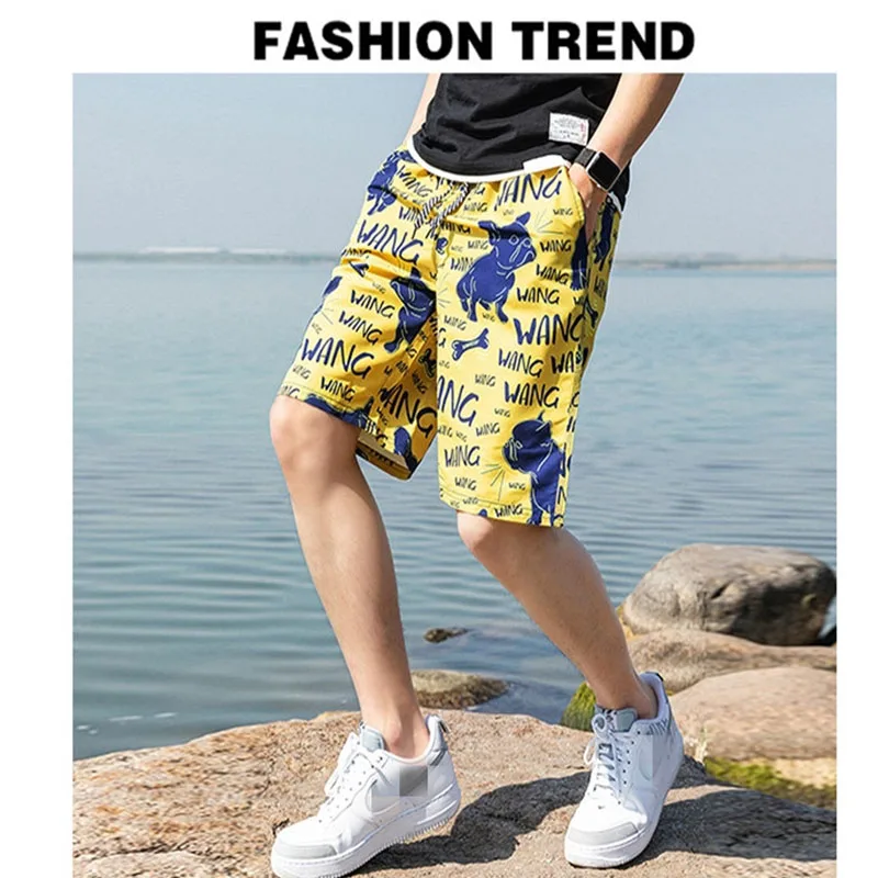 

New quick-drying summer men's Siwmwear beach shorts men's swimming trunks shorts beach clothes