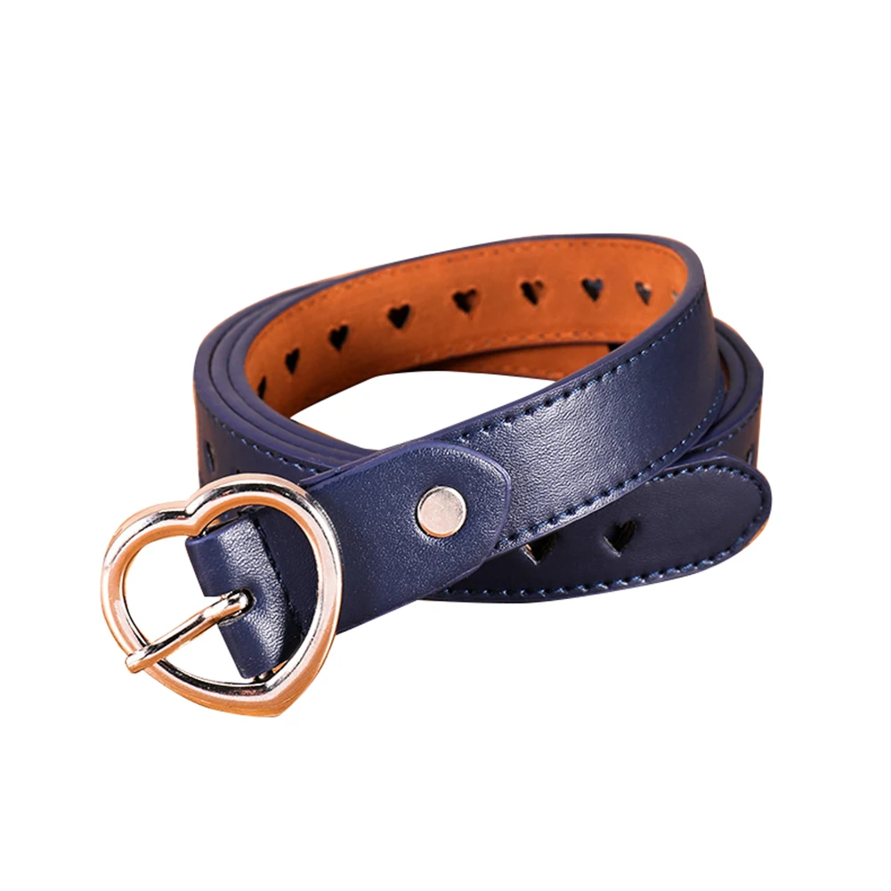 Модный женский широкий ремень из искусственной кожи с пряжкой в форме сердца |