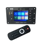 Аудиомодуль APE Bluetooth LCD MP3 MP4 MP5, поддержка отображения времени на жестком диске, USB, SD, FM-радио, Flac, RMVB, декоративная плата