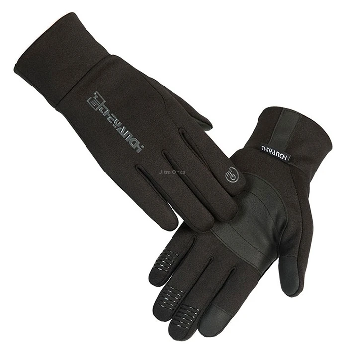 Перчатки для велоспорта на открытом воздухе водонепроницаемые с сенсорным