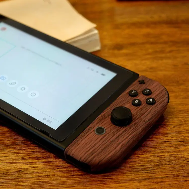 NS Switch Joy-Con деревянный Корпус оболочки Пластик Замена Ремонт DIY в виде ракушки для