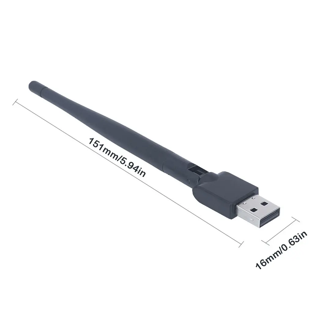 Беспроводная сетевая карта RT5370 150 Мбит/с мини USB 2 0 WiFi адаптер Антенна ПК LAN Wi-Fi