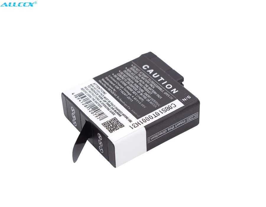 Аккумулятор Cameron Sino 1250 мАч для GOPRO Hero 5 6 CHDHX 701 2018 Black 7 Black|Цифровые аккумуляторы| |
