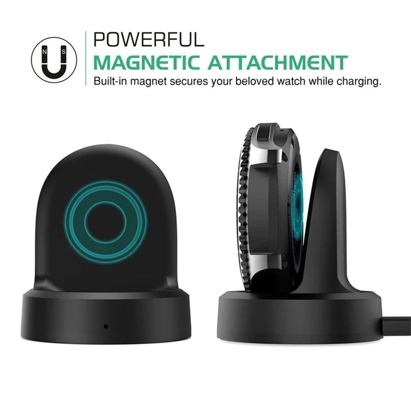 

Wireless Fast Charger for Samsung Gear S3 Frontier S2 Watch Charger for Samsung Galaxy Watch