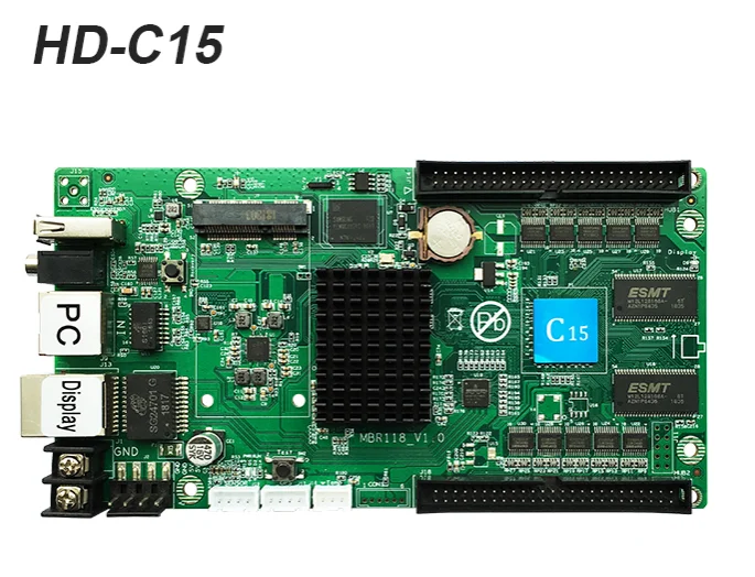 Цена активности huidu C15 HD асинхронная карта управления память 4 Гб работает со