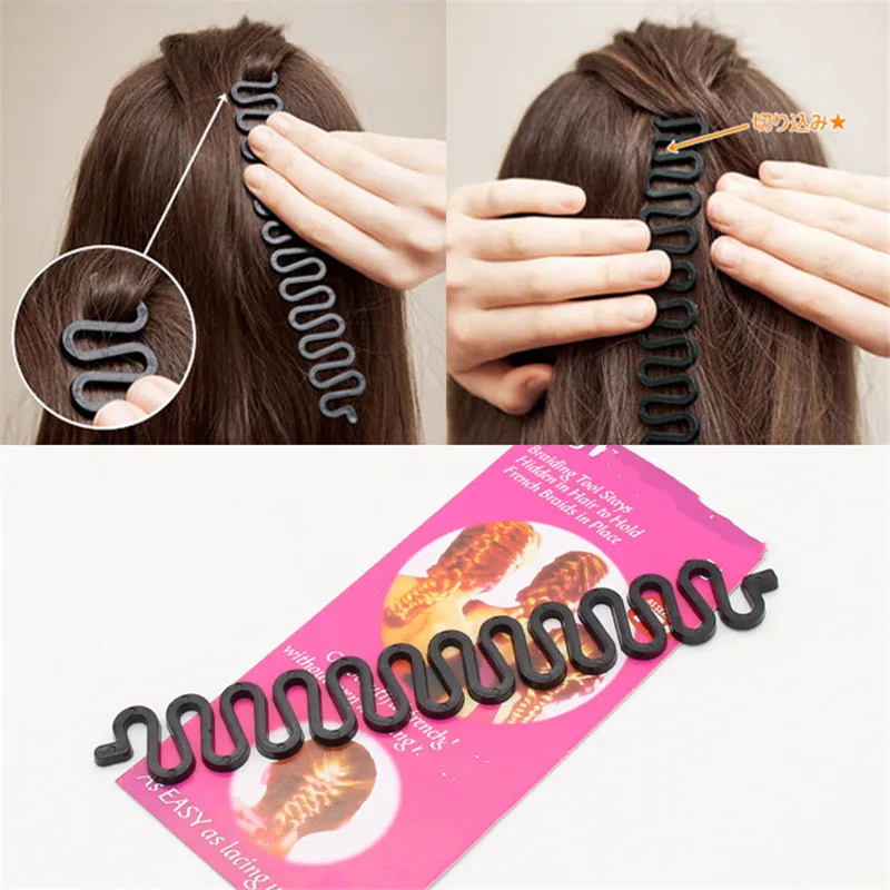 1 шт. черный простой в использовании светильник инструмент для плетения волос