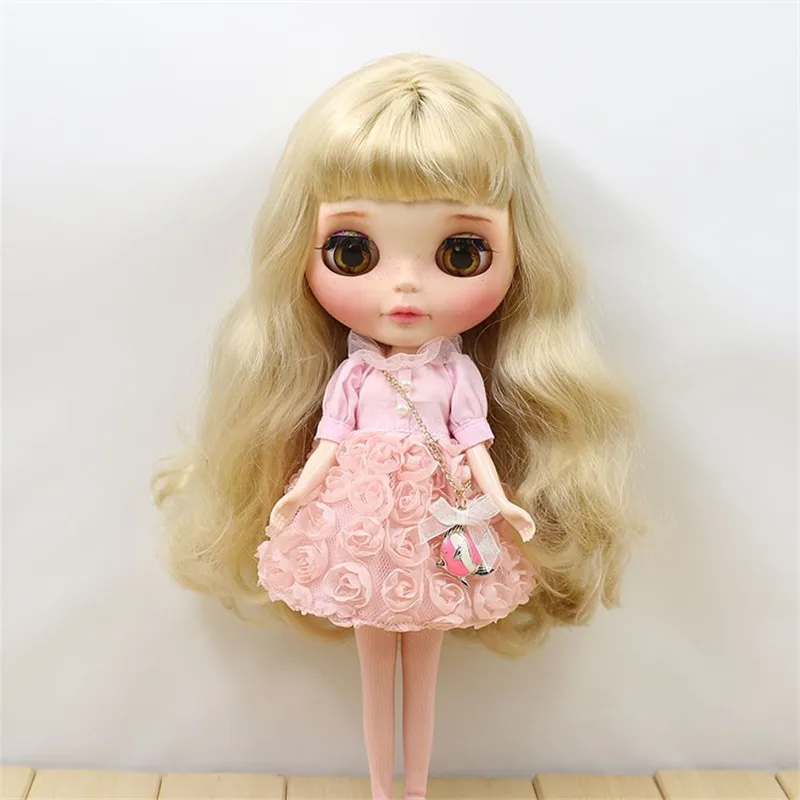 Наряды для Blyth платье принцессы куклы с носка и комплект подвесками 1/6 BJD ob24