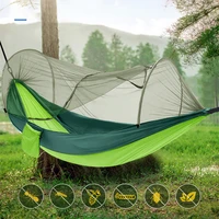 portable outdoor mosquito net full automatic quick opening hammock single camping hanging sleeping bed anti mosquito hammock