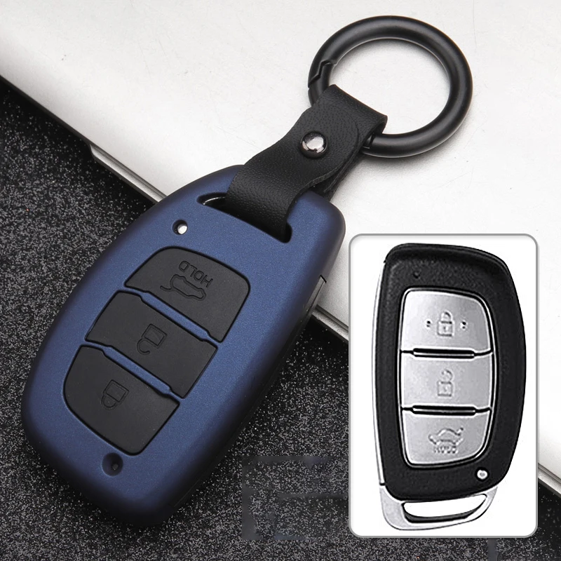 

Car Key Case Cover For Hyundai Tucson i20 i30 ix20 i40 Creta ix25 Elantra Sonata IONIQ HB20 2015 2016 2017 2018 2019 Accessories