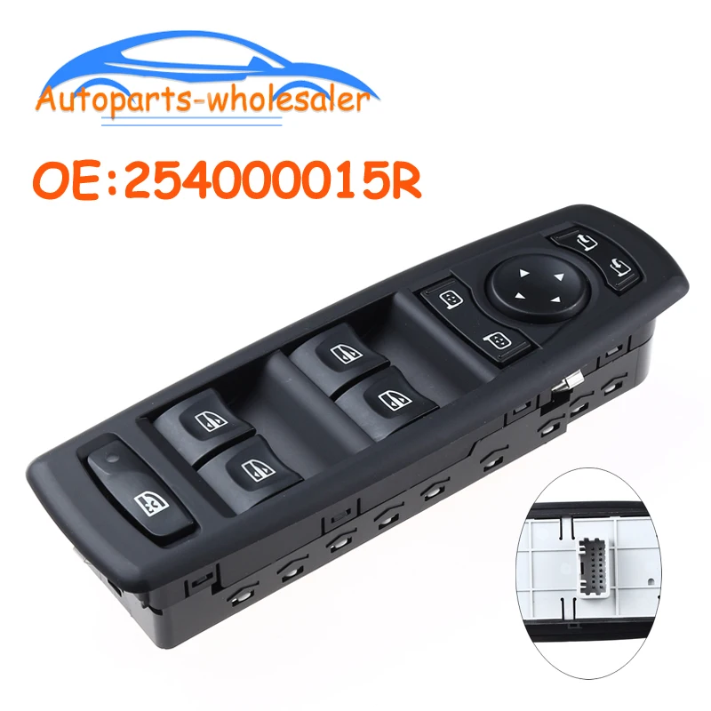 Переключатель оконного зеркала для Renault Fluence 2008 2016 7700817337 25400000 809610006R автомобильные