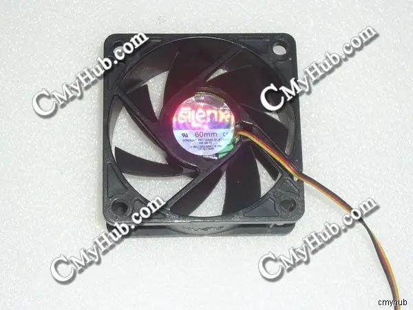 

For SILENX authentic IXTREMA IXP-34-16 1XP-34-16 12VDC 60MM 6025 60x60x25mm Cooling Fan