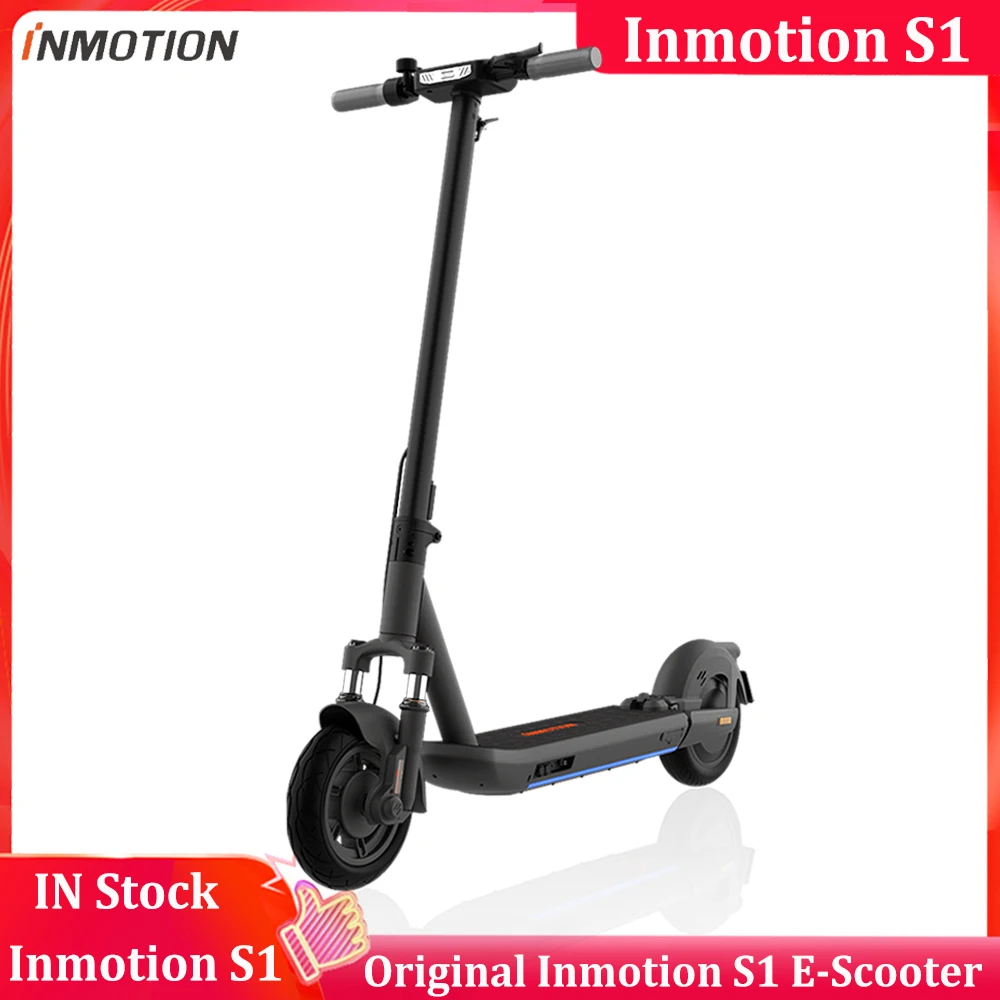 

Original INMOTION S1 54V 12.5Ah Battey 500W Rear Motor 30km/h Top Speed 10inch Official Inmotion S1 Foldable Kickscooter