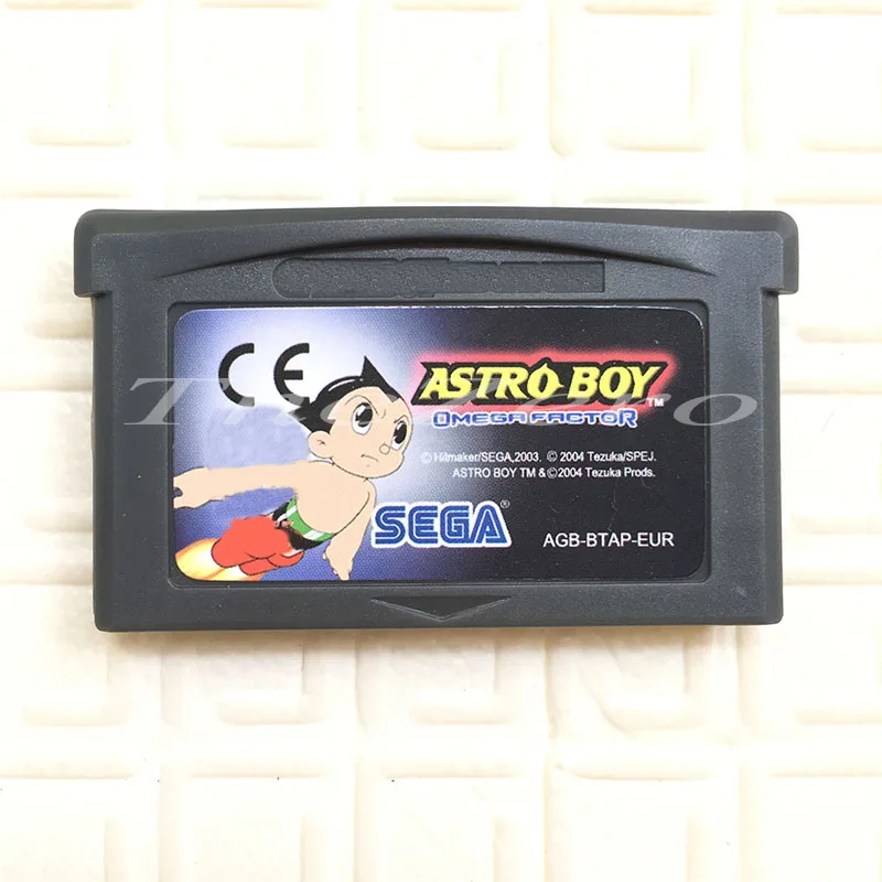 Видео игровая консоль карты Астробой: Омега фактор карту памяти на 32 Бит Ручные |