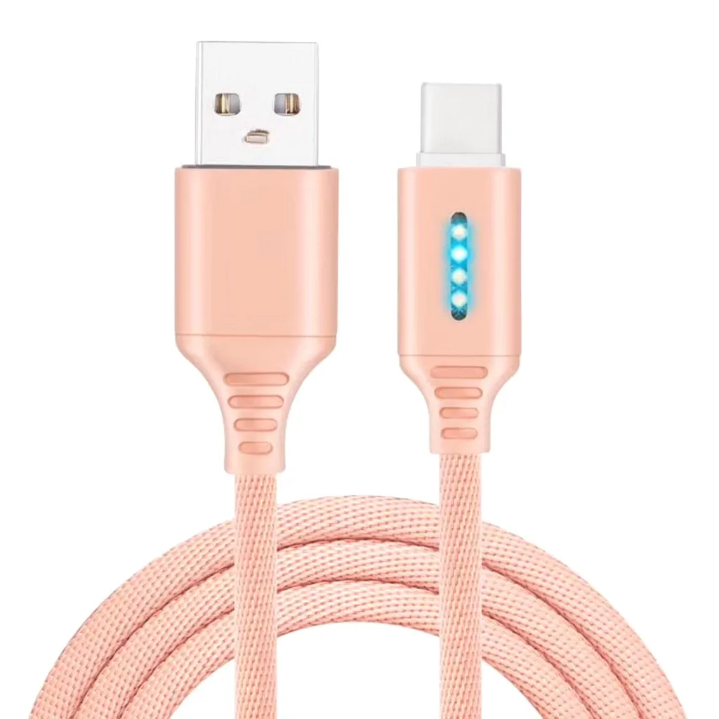 Кабель USB Type-C с автоматическим отключением QC3.0 кабель для быстрой зарядки и