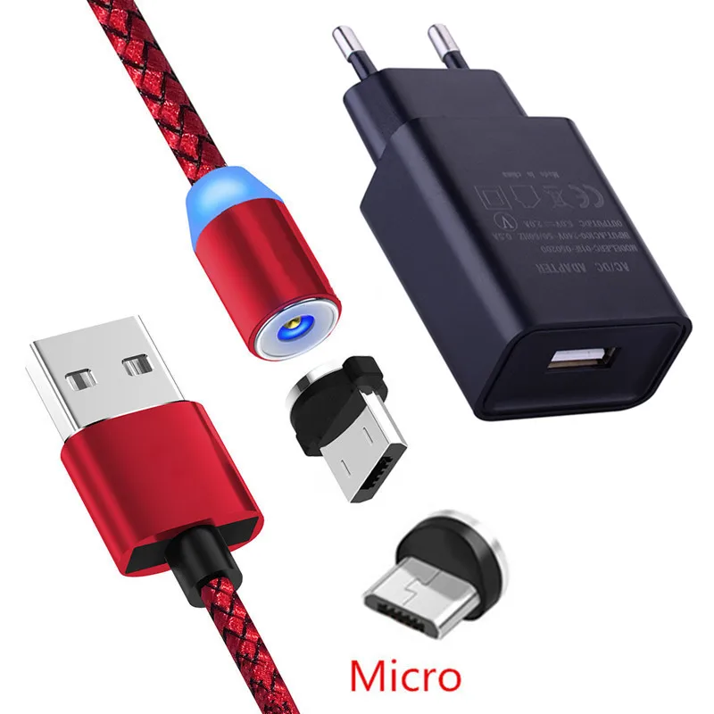 Магнитный зарядный кабель Micro usb для Samsung Galaxy J3 J4 J7 Huawei Y5p Y6 honor 10i 9A 9C Redmi 5 6 7A В 2