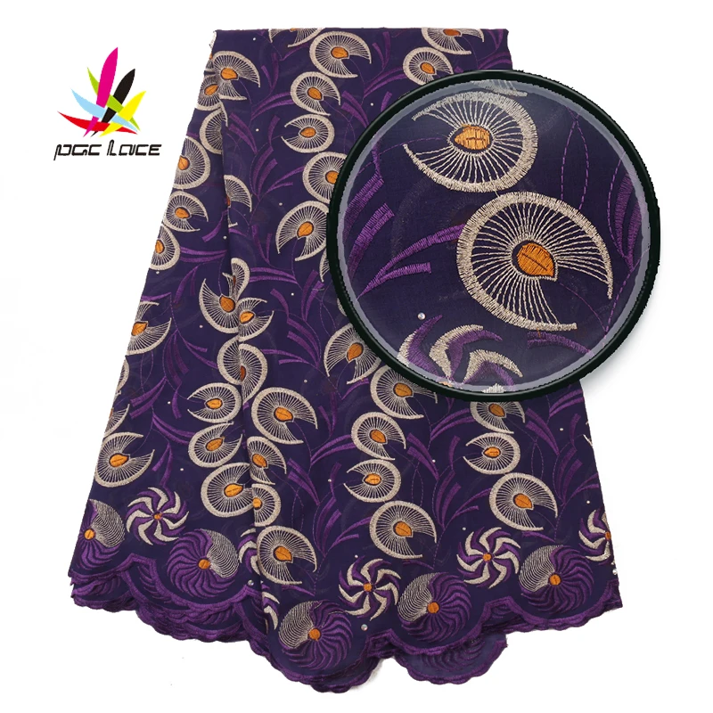 2019 Высококачественная африканская швейцарская вуаль кружева новейшая ткань