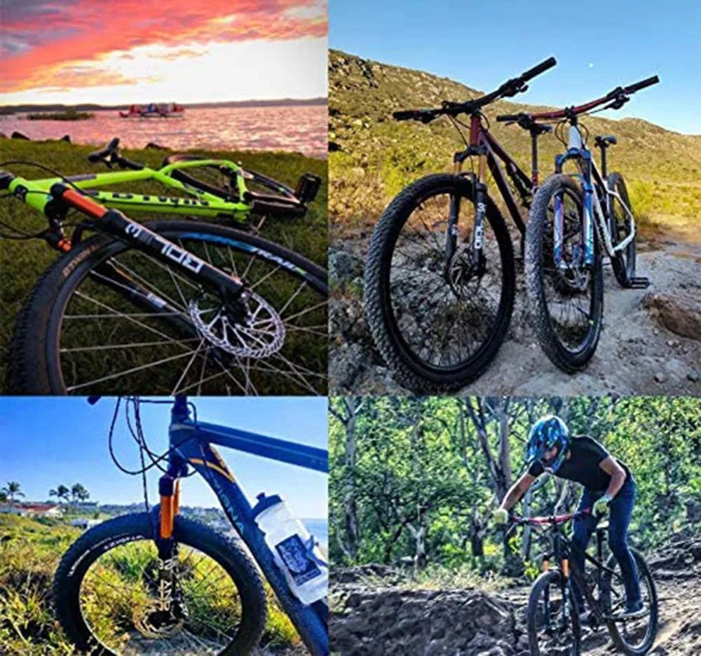 Подвесная вилка BOLANY из магниевого сплава для горного велосипеда 26/27 5/29 дюйма