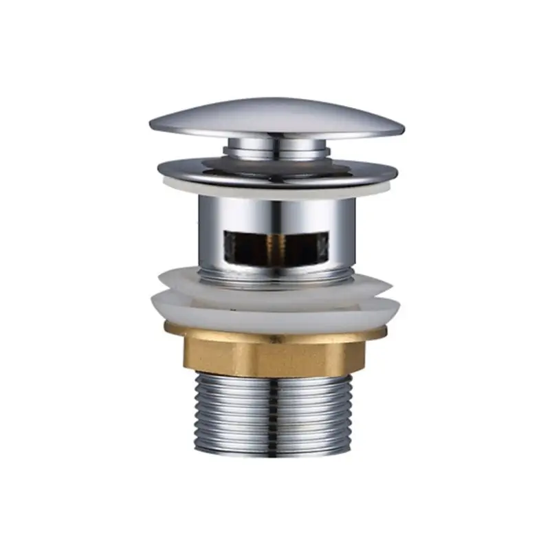 

Brass Pop-up Drain Bathroom Basin Sink Drain Plugs Overflow Hole Bath Faucet Kit Dropshipping