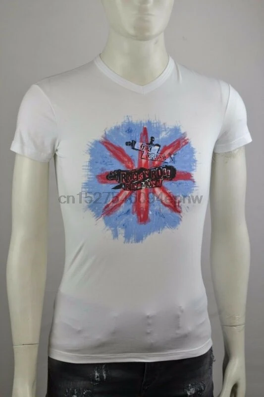 Футболка John Richmond CS21 Kurzarm футболка Union Jack Gr. whlbar |