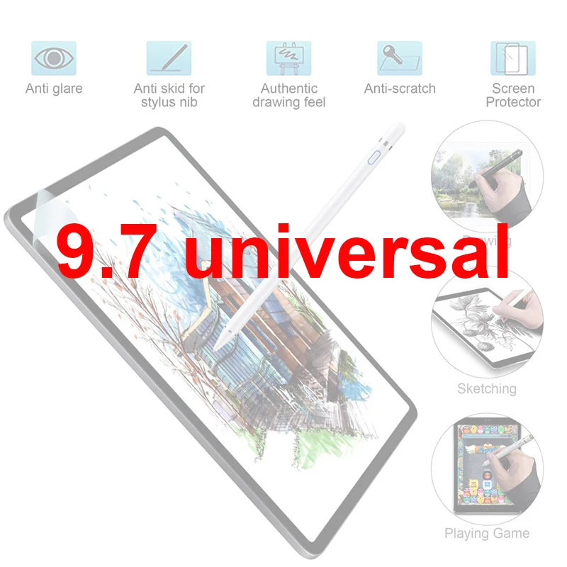 9.7 universal Бумажная Защитная пленка для экрана для iPad 9,7 Pro 11 12,9 10,5 дюймов Air 3 Mini 5 4 Mini5 матовая пленка с антибликовым покрытием, Новинка - Цвет: 9.7 universal