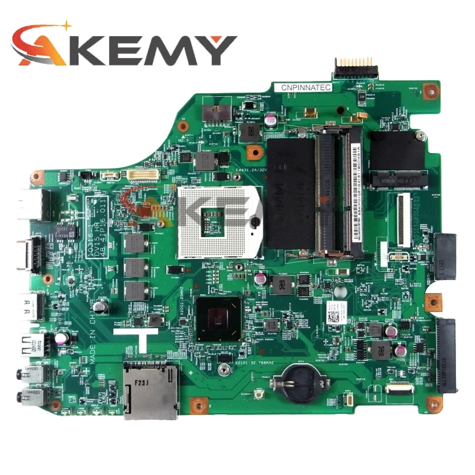 Оригинальная материнская плата для ноутбука DELL Inspiron N5050 0FP8FN 10316-1 DV15 MB 48 4ip16. 011 HM67 |